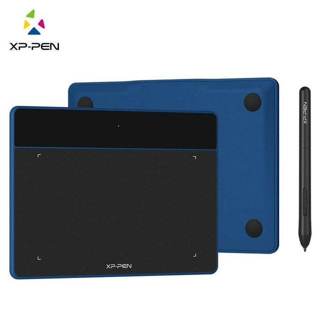 XP-Pen Deco Fun XS Mavi Grafik Tablet Android Mac Linux Windows Chrome OS.
