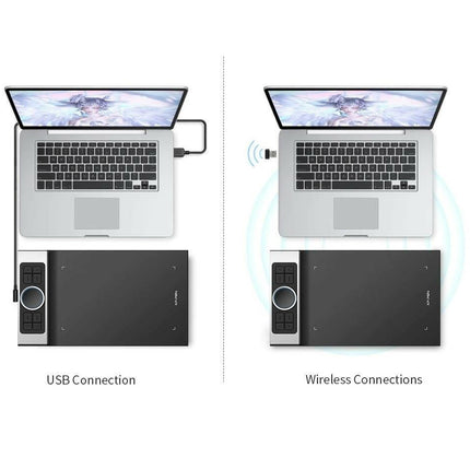 Xp-Pen Deco Pro SW BT5.0 Wireless 9" x 5" Grafik Tablet Android Mac Windows Uyumlu.