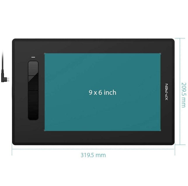 XP-Pen Star G960S 12.5x8.25 inç Grafik Tablet 8192 Basınç 4 Tuşlu
