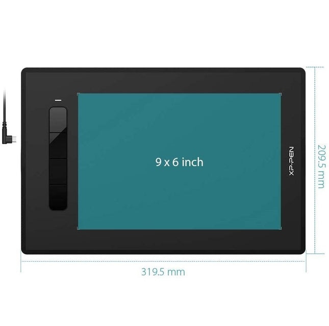 XP-Pen Star G960S 12.5x8.25 inç Grafik Tablet 8192 Basınç 4 Tuşlu