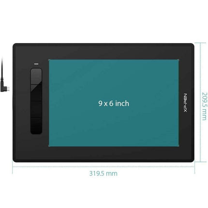 XP-Pen Star G960S 12.5x8.25 inç Grafik Tablet 8192 Basınç 4 Tuşlu.