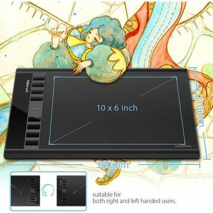 XP-Pen Star03 V2 8192 Seviye 5080LPI Profesyonel Grafik Tablet.