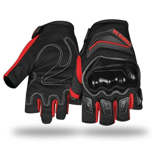 Yazlık Kısa Motosiklet Eldiveni Korumalı Birinci Kalite.