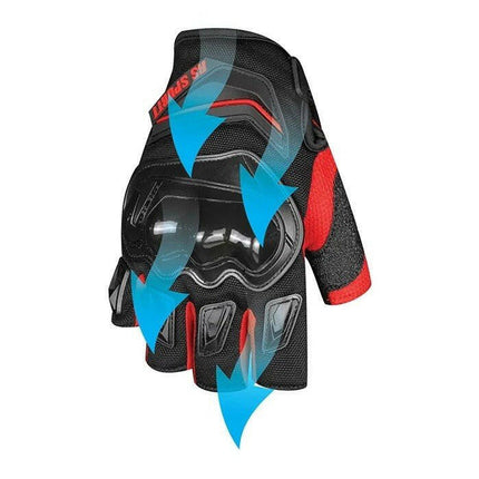 Yazlık Kısa Motosiklet Eldiveni Korumalı Birinci Kalite.