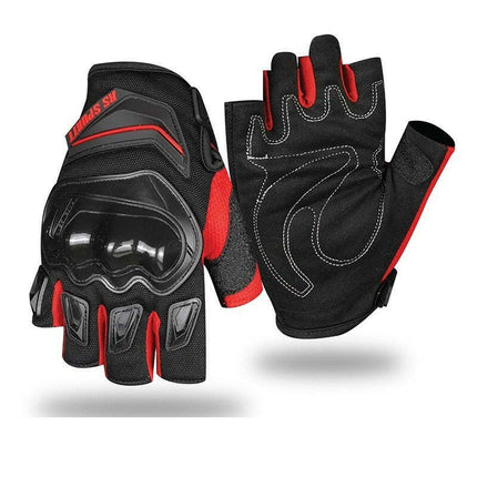 Yazlık Kısa Motosiklet Eldiveni Korumalı Birinci Kalite.