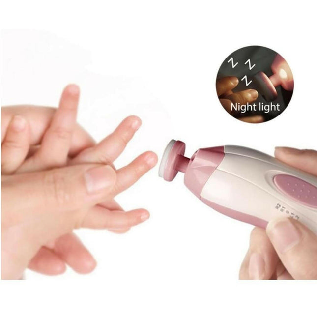 Yenidoğan Bebek Dönerli Tırnak Kesme Törpüleme Makinası Pilli.